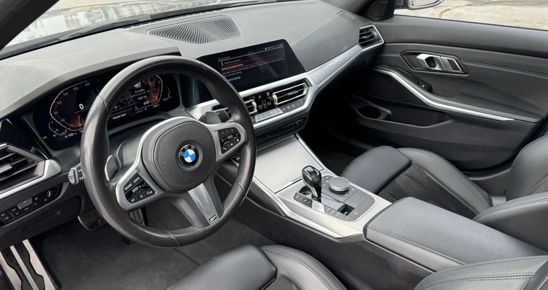BMW Seria 3 cena 119000 przebieg: 158145, rok produkcji 2020 z Myślibórz małe 326